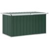 vidaXL Coffre de rangement de jardin Vert 129x67x65 cm