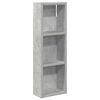vidaXL Armoire murale de salle de bain Gris B&eacute;ton 20 x 10 x 60,5 cm