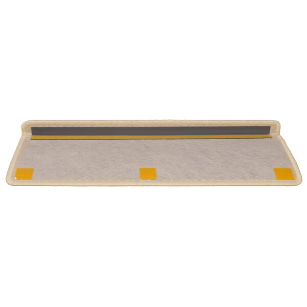 vidaXL Tapis d'escalier autocollants 30 pcs 65x21x4 cm Berber