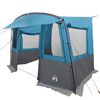 vidaXL Tente de hayon pour caravane personne 352 x 250 x 240 cm Bleu