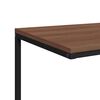 vidaXL Table d'appoint Noir 55x35x66 cm Bois d'ing&eacute;nierie