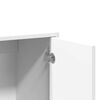 vidaXL Buffets 2 pcs blanc 60x31x70 cm bois d'ing&eacute;nierie