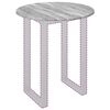 vidaXL Plateau de table Sonoma gris 60 x 60 x 1,5 cm Bois d'ing&eacute;nierie
