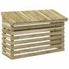 vidaXL Housse de climatiseur 90x40x60 cm Bois de pin impr&eacute;gn&eacute;