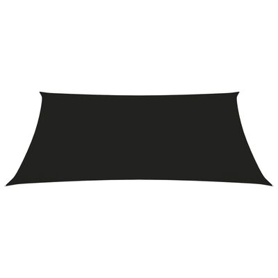 vidaXL Voile de parasol tissu oxford rectangulaire 3x4,5 m noir