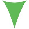 vidaXL Voile d'ombrage 160 g/m&sup2; Vert clair 5x7x7 m PEHD