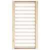 vidaXL Cadre de lit sans matelas 75x190 cm bois massif