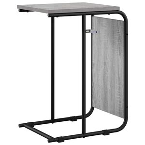vidaXL Table d'appoint Sonoma gris 40 x 31 x 55 cm Bois d'ing&eacute;nierie