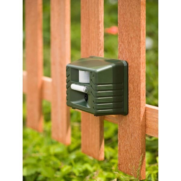 Nature Répulsif à ultrasons pour animaux avec fiche Portée 21 m