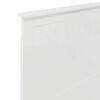 vidaXL T&ecirc;te de lit Blanc Brillant 75 cm Bois d'ing&eacute;nierie