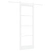 vidaXL Porte coulissante ORKDAL Blanc 78 x 211 cm