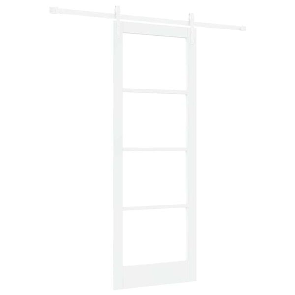 vidaXL Porte coulissante ORKDAL Blanc 78 x 211 cm