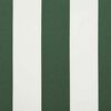vidaXL Auvent R&eacute;tractable Vert et blanc 300 x 250 cm