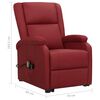 vidaXL Fauteuil de massage Rouge bordeaux Similicuir