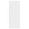 vidaXL Armoire suspendue Blanc 40 x 31 x 80 cm Bois d'ing&eacute;nierie