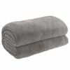 vidaXL Couverture lest&eacute;e avec housse Gris 200x225 cm 13 kg Tissu