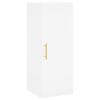 vidaXL Armoire murale blanc 34,5x34x90 cm