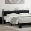 vidaXL Headboard de Rangement avec Station de Charge Ch&ecirc;ne noir