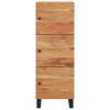 vidaXL Buffet avec 3 portes 40x33x110 cm bois massif d'acacia et fer