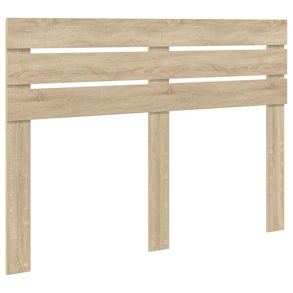 vidaXL T&ecirc;te de lit Ch&ecirc;ne Sonoma 150 cm Bois d'ing&eacute;nierie
