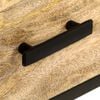 vidaXL Buffet 110x33x64 cm Bois de manguier massif