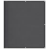 vidaXL &Eacute;cran de balcon anthracite 120x1000 cm 100% polyester oxford