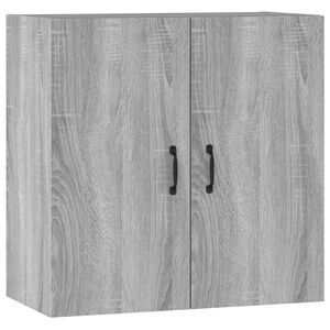 vidaXL Armoire murale Sonoma gris 60x31x60 cm Bois d'ing&eacute;nierie