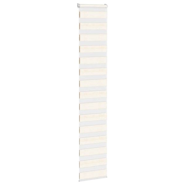 vidaXL Store z&egrave;bre beige marbr&eacute; largeur du tissu 40,9 cm polyester