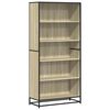 vidaXL Bibliothèque chêne sonoma 80,5x35x170,5 cm bois d'ingénierie