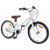 vidaXL V&eacute;lo pour Enfants 18 Pouces pour les enfants de 5 &agrave; 7 ans Blanc