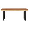 vidaXL Table basse Bois de suar massif 102x54x41 cm