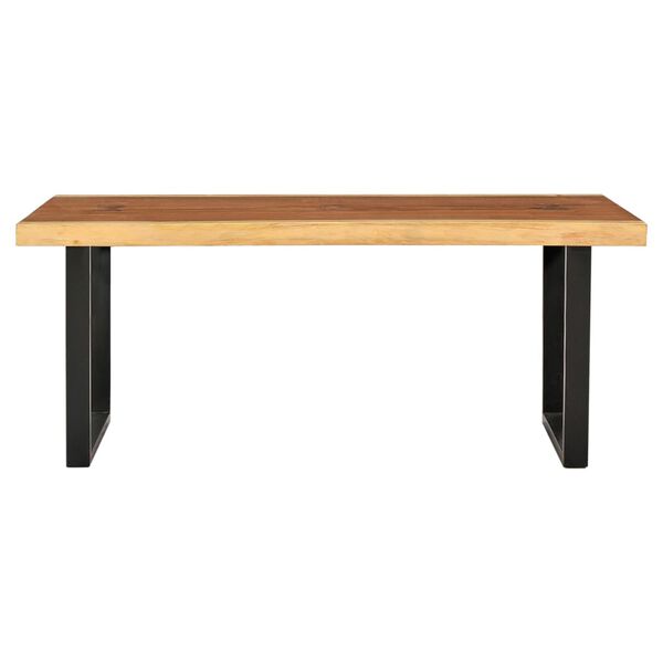 vidaXL Table basse Bois de suar massif 102x54x41 cm