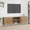 vidaXL Meuble TV ch&ecirc;ne artisanal 150 x 30 x 50 cm Bois d'ing&eacute;nierie