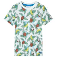 T-shirt pour enfants avec manches courtes multicolore 92