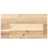 vidaXL &Eacute;tag&egrave;re flottante 60x20x4 cm bois d'acacia massif non trait&eacute;