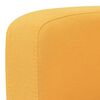vidaXL Ensemble de canapés 2 pcs Tissu Jaune