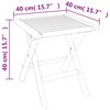 vidaXL Chaises longues lot de 2 avec table blanc bois massif d'acacia