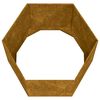 vidaXL Jardinière Rouillé 60x60x45 cm Acier corten