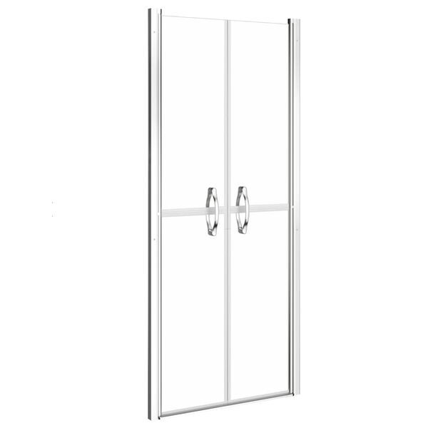 vidaXL Porte de douche ESG transparent 91x190 cm