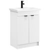 vidaXL Ensemble de mobilier de salle de bain Blanc 56 x 37,5 x 81 cm