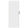 vidaXL Armoire de cuisine Kalmar Blanc brillant 60 x 31 x 80 cm