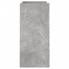 vidaXL Buffet gris b&eacute;ton 73,5x35x75 cm bois d'ing&eacute;nierie