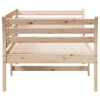 vidaXL Lit de jour sans matelas 90x190 cm bois de pin massif