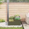 vidaXL Cache-pot de jardin Vert olive 100 x 100 x 48 cm Acier