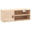 vidaXL Armoire murale 80x30x30 cm Bois de pin massif