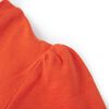 T-shirt pour enfants orange foncé 104