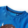 T-shirt enfants &agrave; manches longues bleu cobalt 116