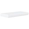 vidaXL Lit avec matelas Dover bleu 90x200 cm velours