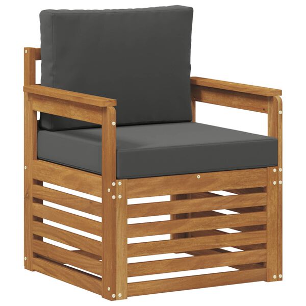 vidaXL Ensemble de canap&eacute;s d'ext&eacute;rieur Naturel 71 x 63 x 73 cm