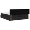 vidaXL Lit de Rangement Noir 200 x 200 cm Cuir synth&eacute;tique